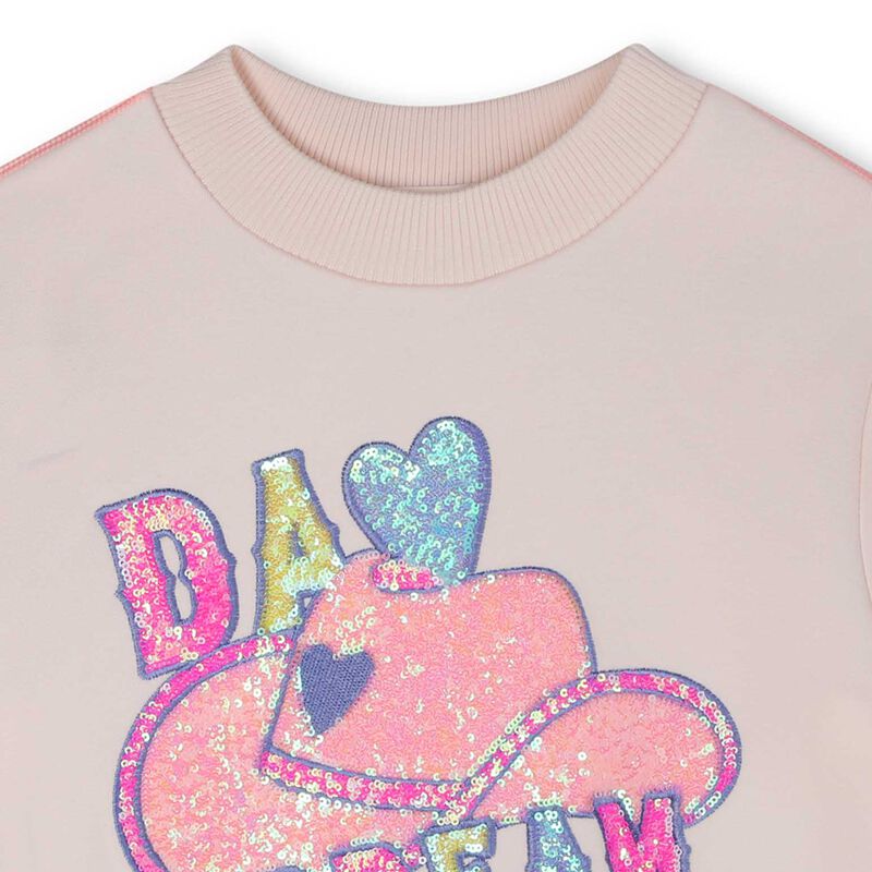 Billieblush French Terry Sequin Sweatshirt 8Y-10Y image number 2